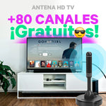 ! Antena ULTRAHD+80 canales gratis!